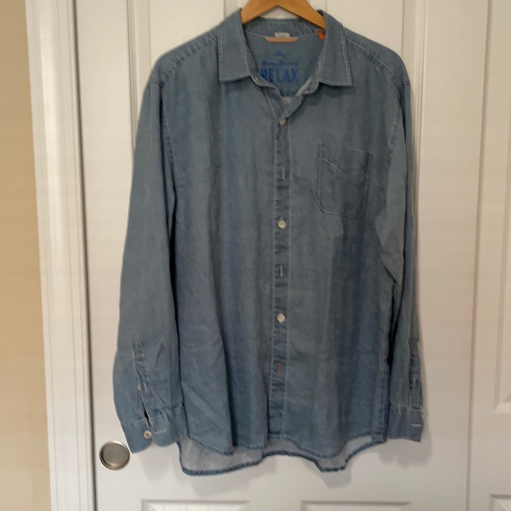 Tommy Bahama Linen Chambray Shirt